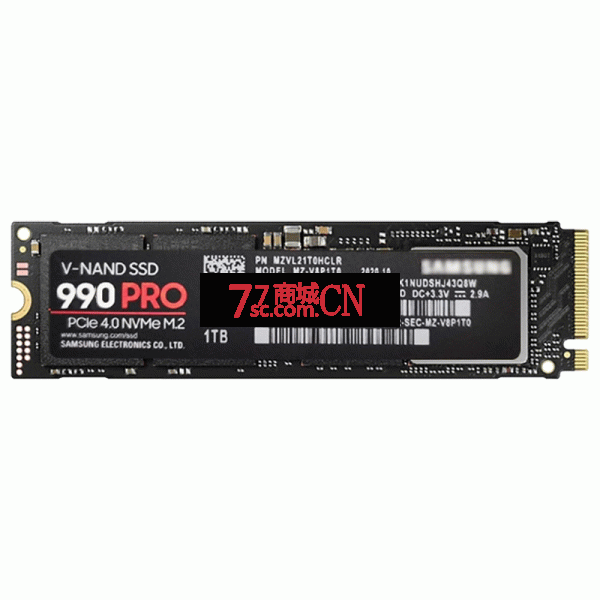 三星990 PRO固态硬盘1T NVMe M.2电竞游戏笔记本台式机电脑SSD PS5台式机PCIe4.0SSD