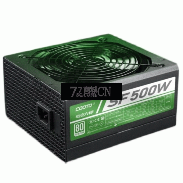 酷腾电竞大师SF500W台式机PC内置电源全新额定350W代独立供电