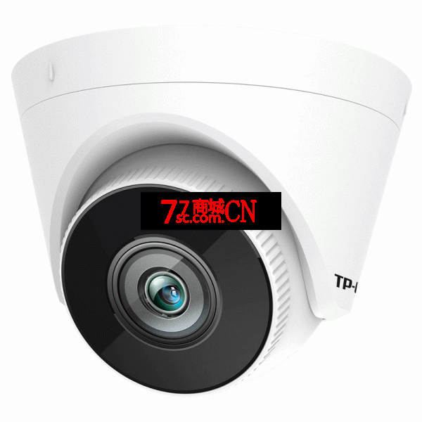 TP-LINK TL-IPC445EP高清400万PoE半球音频红外网络摄像机AI人形