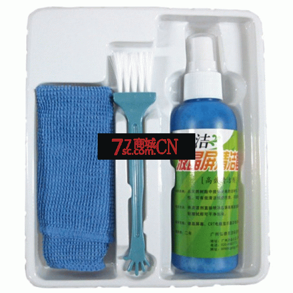 液晶屏清洁套装 单反相机手机 清洁剂三件套装手机电脑平板（颜色随机发）