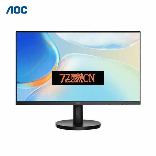 AOC Q24B3 23.8英寸2K高清IPS屏75Hz刷新广色域窄边框设计显示器