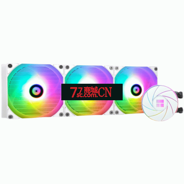 利民(Thermalright)AQUA ELITE WHITE 360 ARGB 一体式水冷散热器