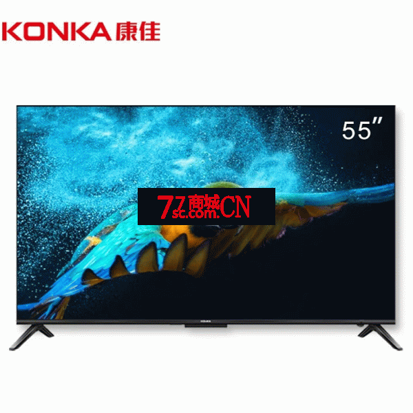 康佳（KONKA）55F3 4K超高清智能4K全面屏液晶电视
