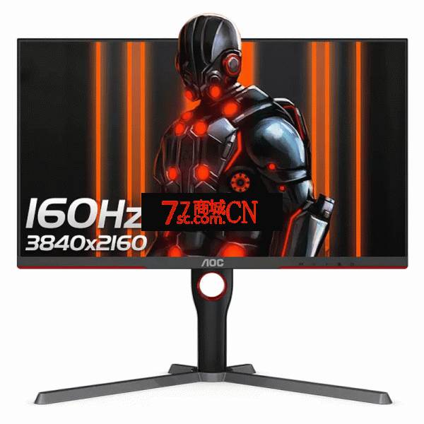 AOC U27G3X 27英寸4K160HZ电竞显示器台式电脑HDR屏幕IPS液晶