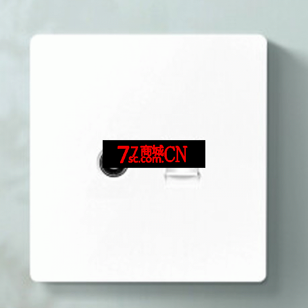 开关插座 电脑网线插座有线电视接口面板86型