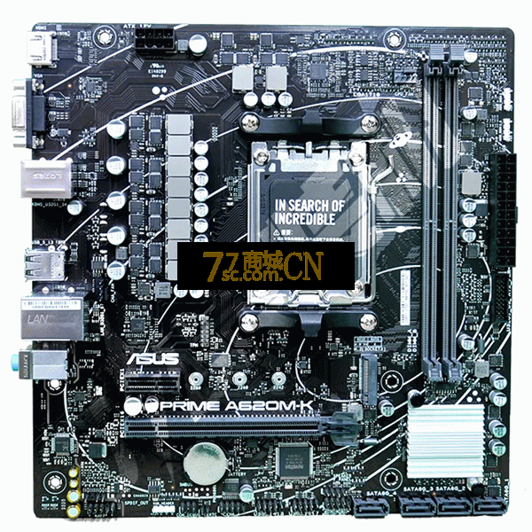 Asus/华硕PRIME A620M-K 主板DDR5 国行支持AM5 锐龙7600/7800 CPU