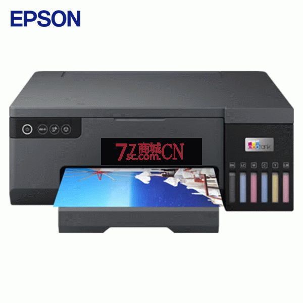 爱普生L8058彩色墨仓式照片打印机家用六6色喷墨无线办公连供L8058
