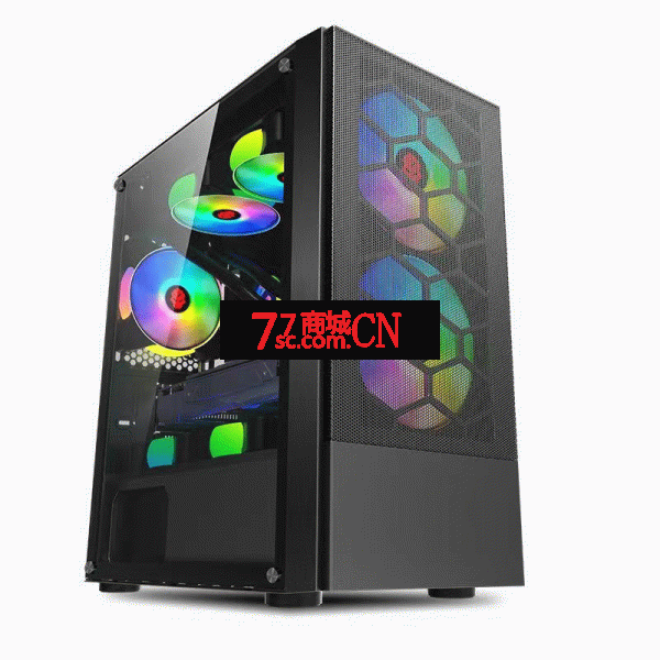 玩嘉光遇系列游戏侧透台式电脑机箱支持M-ATX主板240水冷中塔机箱