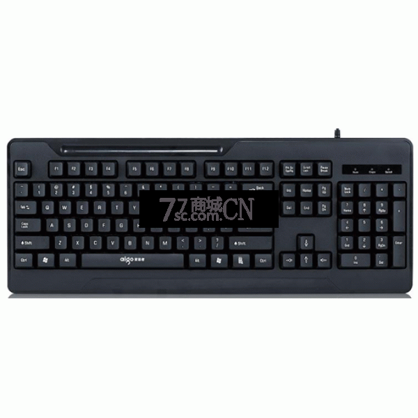 爱国者WQ9526A  镭雕字符 USB接口 键盘 商务键盘