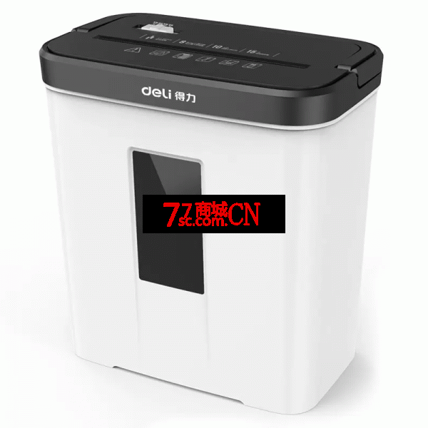 得力GA101-T碎纸机办公室家用小型桌面电动大功率自动迷你文件粉碎机