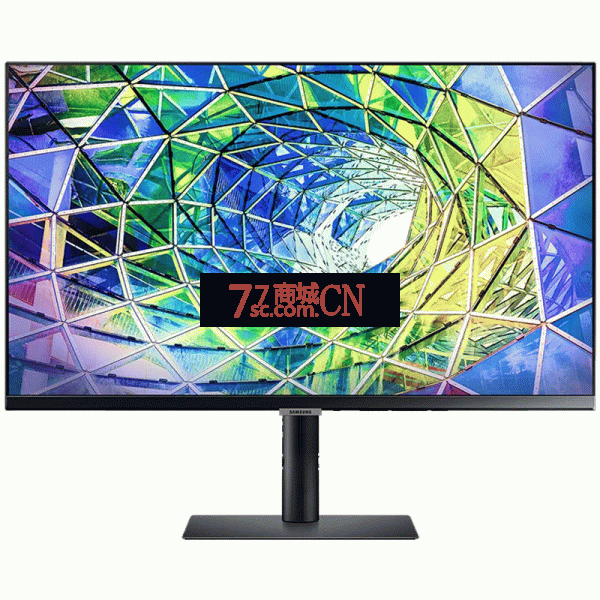 三星S27A800UJC显示器27英寸4K超清IPS护眼Type-C 90W升降旋转屏