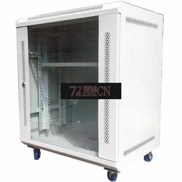 白色机柜 算轮705高 550宽450深
