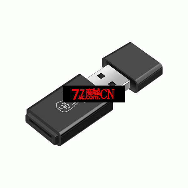 川宇C308迷你车载读卡器USB3.0高速支持2T手机内存卡TF卡颜色随机