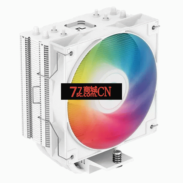 九州风神玄冰400晴雪ARGB V5cpu散热器1700电脑台式机AM5静音4热管ARGB风扇