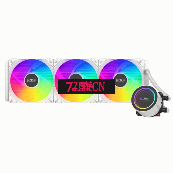 超频三巨浪360-I一体式水冷散热器CPU风扇 360水冷ARGB