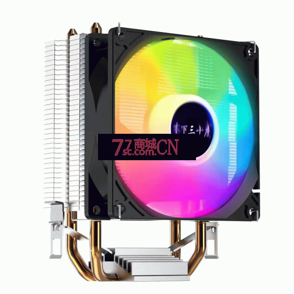 零下三十度 Q9彩灯 双热管 CPU风扇