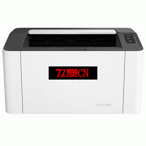 惠普HP Laser 1008w锐系列黑白激光无线wifi网络可连手机打印机学生家庭作业资料家用小型办公专用替108w（单打印，无线手机）