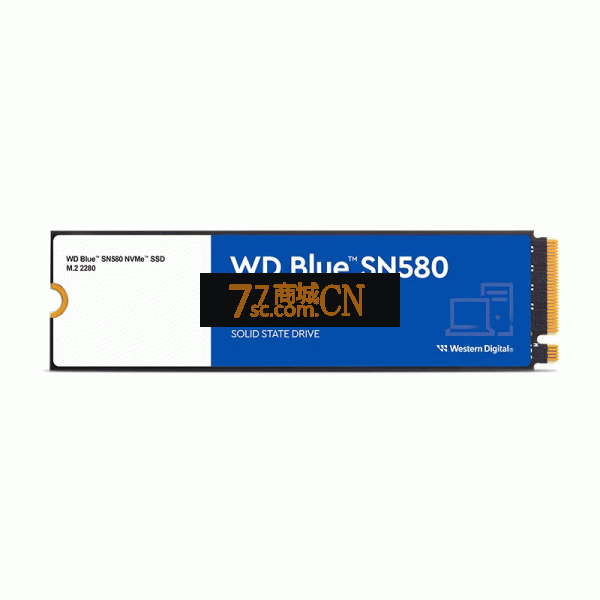 WD西数固态硬盘1tb笔记本ssd M2台式电脑存储1T西部数据SN580高速
