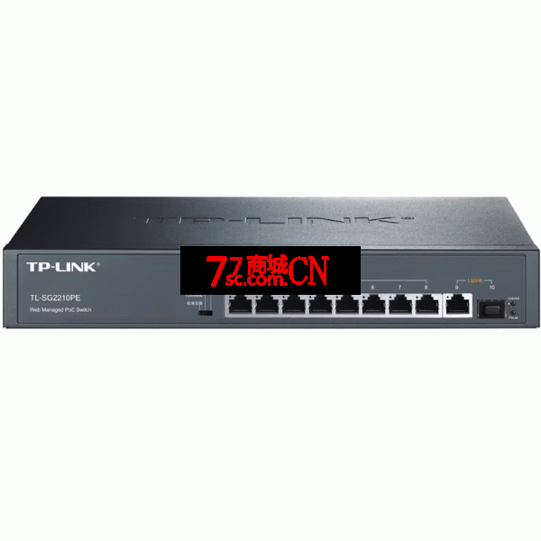 TP-LINK TL-SG2210PE 9口千兆云管理以太网PoE交换机 POE分线器