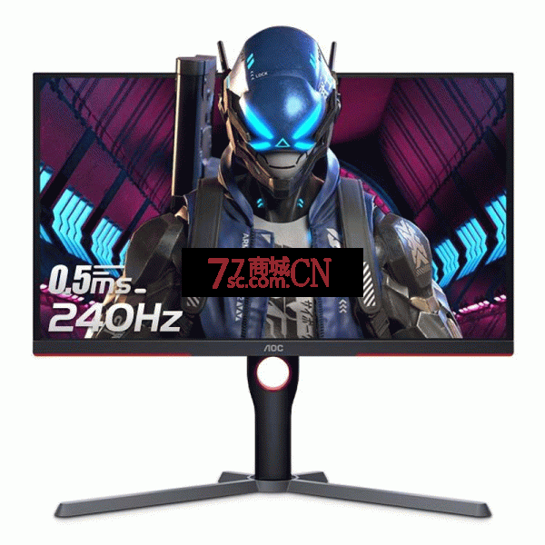 AOC 25G3ZM 24.5英寸240Hz电竞显示器1ms台式电脑显示屏24屏幕