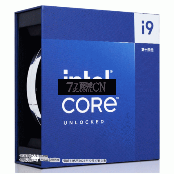 【14代新品】intel/英特尔 14代酷睿i9 14900K盒装CPU 3.2GHZ 24核心32线程电脑处理器LGA1700