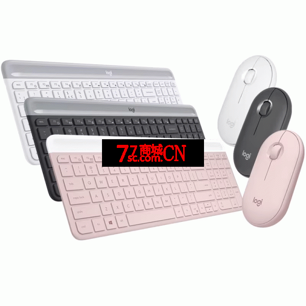 Logitech/罗技MK470 无线静音键鼠套装台式电脑笔记本键盘鼠标套件办公家用(此产品不退不换 正常售后）