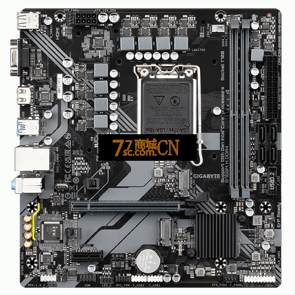 Gigabyte/技嘉GA-B760M H DDR4 电脑游戏主板支持12代13代CPU