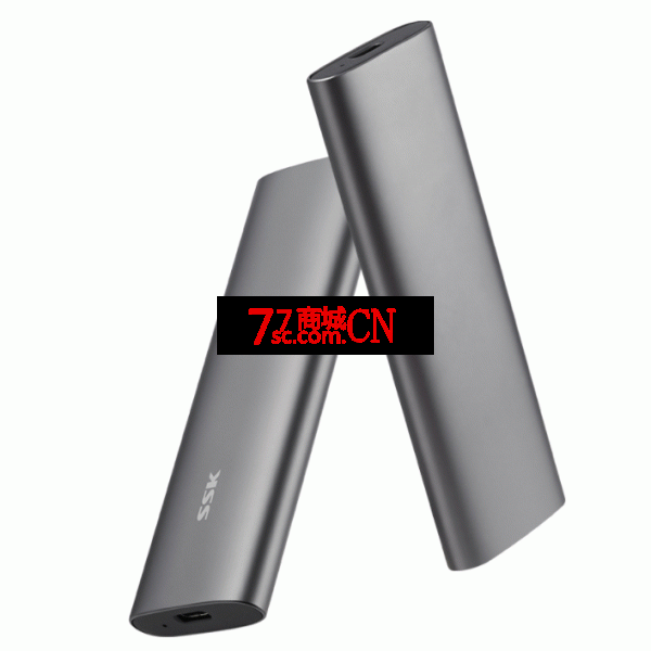 SSK飚王SHE-C327 M.2 NVMe移动硬盘盒 Type-C3.1接口SSD固态外置壳(注：只支持NVME单协议)