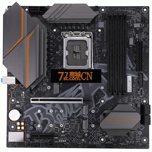七彩虹战斧BATTLE-AX B760M-PLUS D5 V20主板战斧台式机超频主板支持Intel12/13代 HDMI+DP+TYPE-C