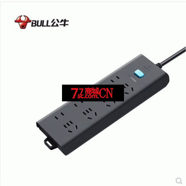 公牛H5440防雷插座3米加长线家用插座板接线排插带线多插位多孔