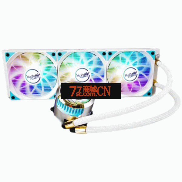 瓦尔基里(VALKYRIE）C360W-RGB白色 VK 一体式CPU水冷散热器 支持LGA1700