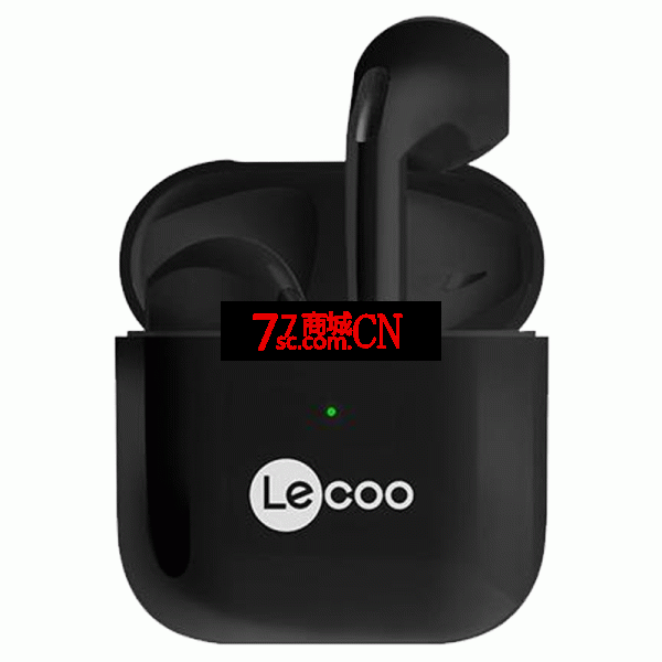 联想来酷EW310无线蓝牙耳机半入耳式2023新款游戏运动降噪适用苹果华为 黑色