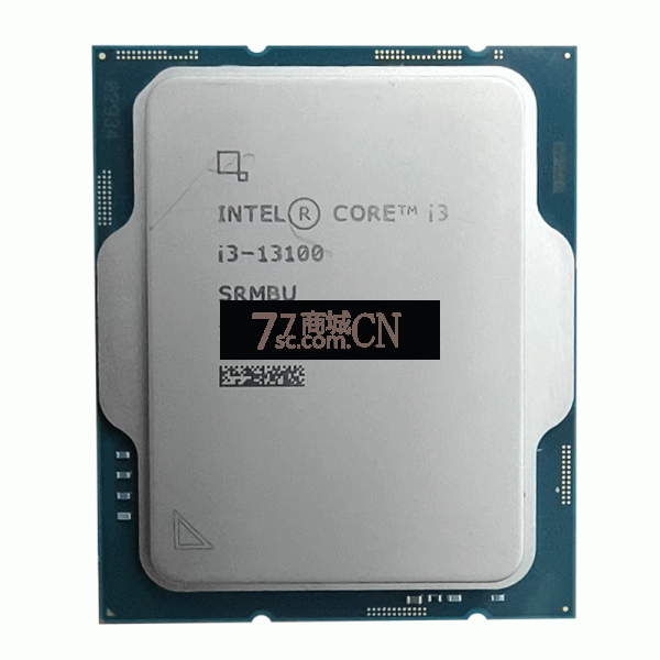 【13代新品】intel/英特尔 13代酷睿i3-13100散装CPU 3.4GHZ 4核心8线程电脑处理器LGA1700