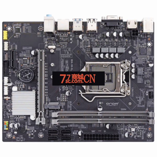 昂达9D4-VH-D电脑主板 支持intel 6.7.8.9代DDR4双通道千兆网卡 NVME M.2固态 1151