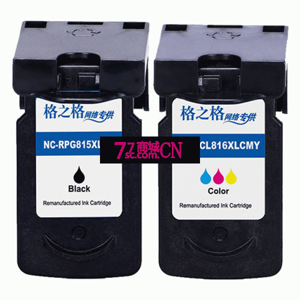 格之格 适用原装佳能PG815XL CL816XL彩色墨盒 佳能mp288墨盒 mp236 259 mx368 ip2780 2788 mp280打印机墨盒（注：此为单只价格，一套两只）