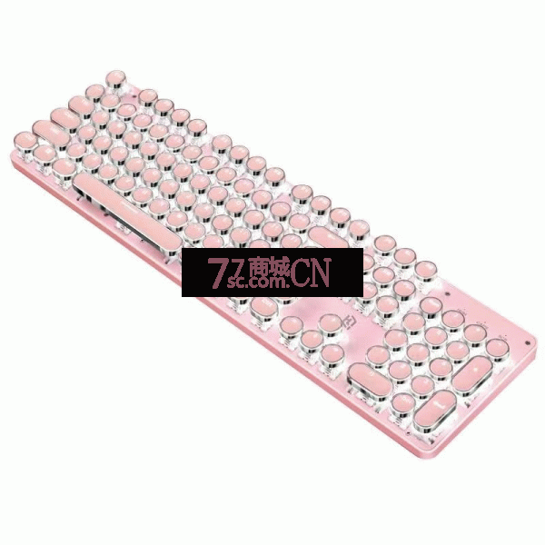 悍将530朋克 蒸汽朋克机械键盘电竞吃鸡游戏有线台式办公打字笔记本电脑