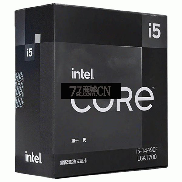 【14代新品】intel/英特尔 14代酷睿i5 14490F盒装CPU 2.5GHZ 10核心16线程电脑处理器LGA1700（注：不带集显，需配独立显卡）