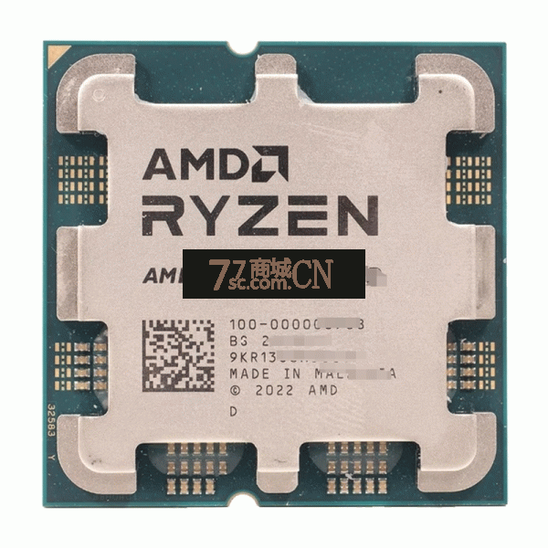 AMD锐龙R7 7800X 3D散片8核16线程处理器 4.2GHZ （无散热器）支持B650主板