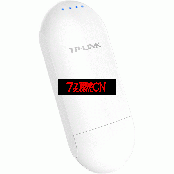 TP-LINK TL-CPE501 室外无线网桥CPE单只5G高速867M双百兆端口网络监控点对点远距离5公里24V电源PoE网线供电（注：单只装，非一对）