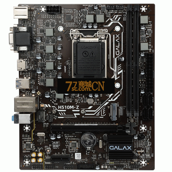 影驰H510M-Z台式机电脑主板支持十代十一代CPU内存DDR4双通道