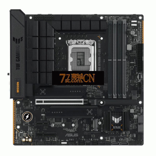 华硕（ASUS）TUF GAMING B760M-PLUS WIFI II重炮手主板 DDR5支持13600KF 支持14/13代CPU