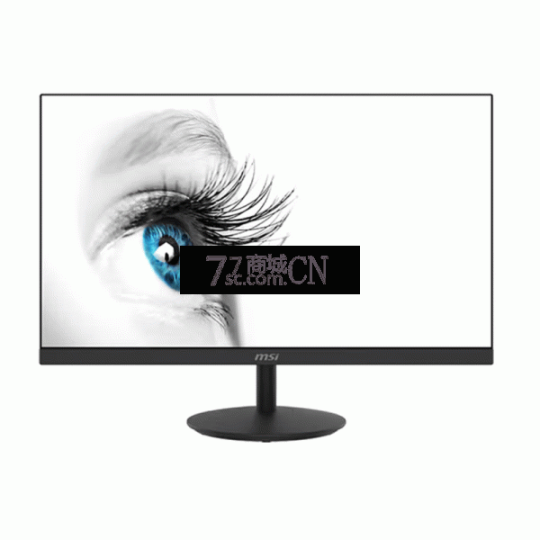 微星显示器MP271A 27寸 无边 IPS 内置音箱 黑色 VGA+HDMI+DP 100HZ