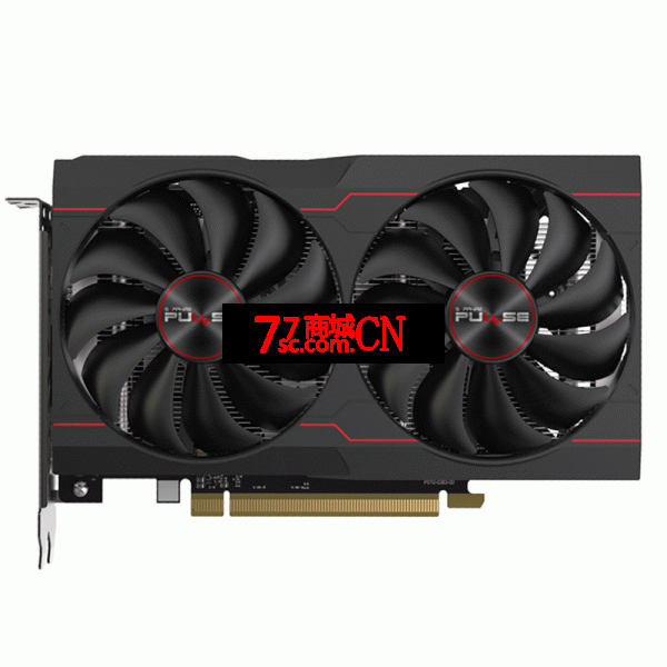 AMD蓝宝石RX6500XT 4GB D6 白金版 OC游戏吃鸡lol全新台式电脑主机独立显卡