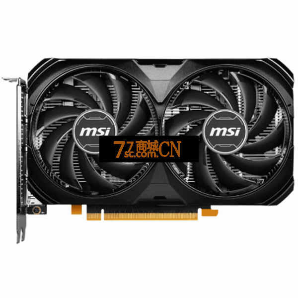 微星RTX4060 VENTUS 2X BLACK 8G OC万图师电竞游戏智能学习显卡