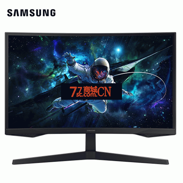 三星 S32CG550EC 32寸165Hz玄龙骑士G5刷新率电竞游戏曲面屏显示器
