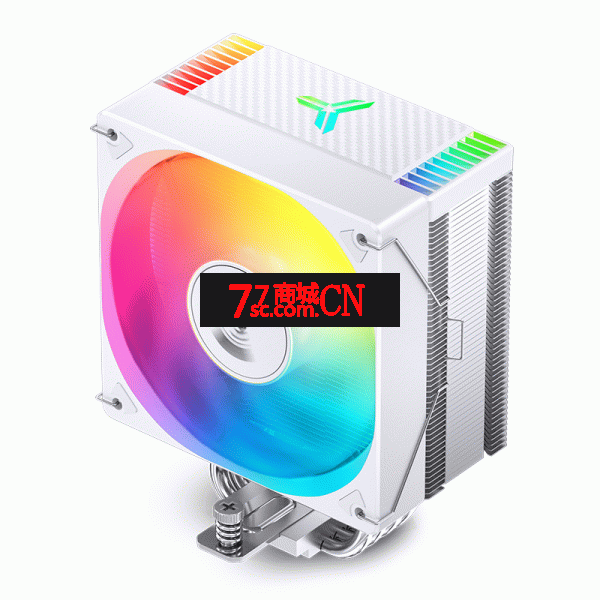 乔思伯CR1000 EVO ARGB白色CPU散热器ARGB白色风冷12代13代1700风扇