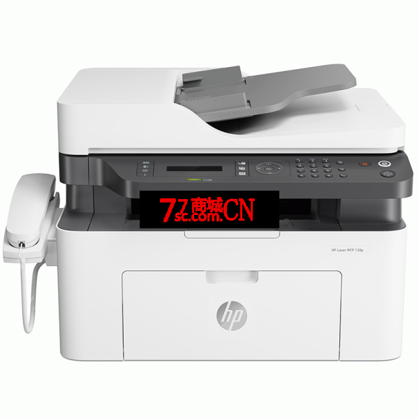 惠普HP Laser MFP 1188pnw 黑白激光打印传真机一体机连续复印扫描电话有线无线wifi网络A4办公138pnw升级