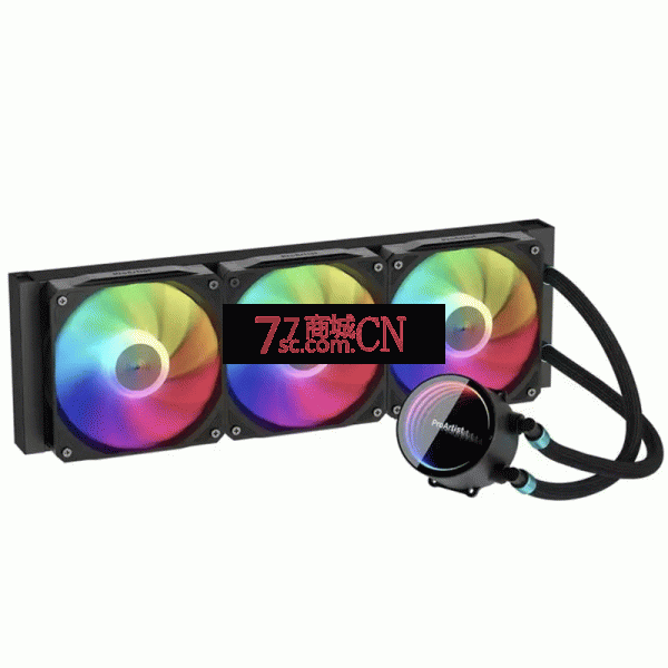 雅浚BA5 360一体式CPU水冷散热器带液晶屏ARGB支持1700/AM5