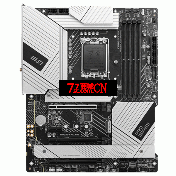 MSI 微星PRO Z790-A MAX WIFI DDR5台式机电脑主板适用13代酷睿cpu 13700K