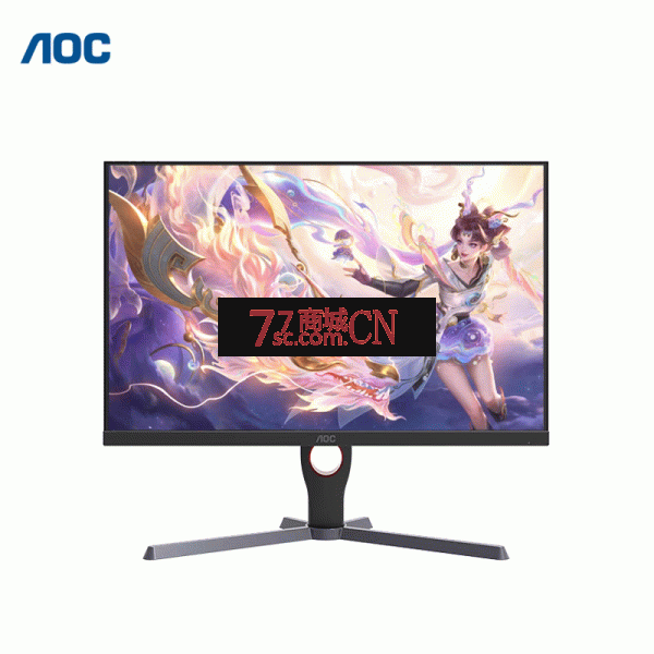 AOC  24G11E 24英寸180HZ电竞游戏显示器 Fast IPS 支持壁挂